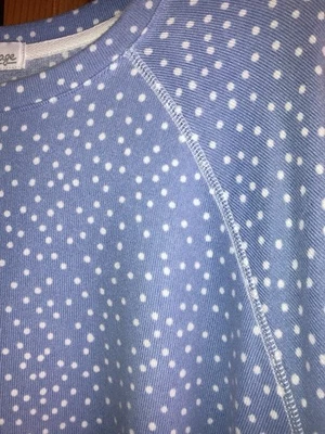 Novo com etiquetas $68 PJ Salvage pijama top bolinhas azuis tamanho 1X MAIS MACIO de todos os tempos - Imagem 1 de 4