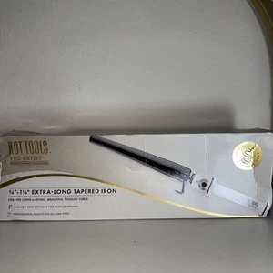 NEW HOT TOOLS HTBW45 NanoCeramic Curling Iron,White, 1 1/4 Inch - Picture 1 of 6