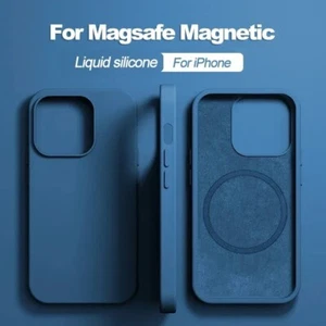 Luxury Black Magsafe Wireless Charge Case for Iphone 12 Pro Max Soft Ma - Zdjęcie 1 z 30