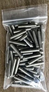 (Qty 65) M6 x 30 - Stainless Steel Set Screws w/ Cup Point Socket (Allen Key) - Picture 1 of 2