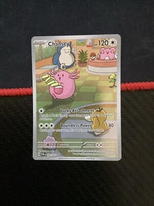 Chansey 187/167 - Pokemon Twilight Masquerade Illustration Rare - NM Near Mint - Picture 1 of 1