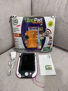 Leap Frog LeapPad Ultra Pink Learning Tablet Charger, USB Cable, Sofia the First - Picture 1 of 8