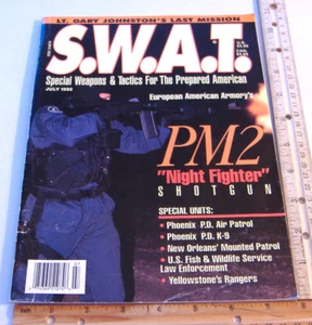 S.W.A.T. MAGAZINE~JULY 1992 - Picture 1 of 12