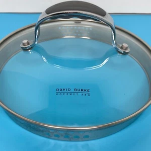 Colador David Burke Gourmet Pro 8” tapa de vidrio acero inoxidable - reemplazo - Imagen 1 de 9