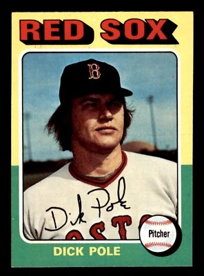 1975 Topps Baseball #513 Dick Pole NM *d6 - Image 1 of 2