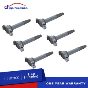 6x Bobinas de encendido 4 pines para Toyota Camry Rav4 Avalon Lexus RX350 3,5 L CUF487 - Imagen 1 de 6