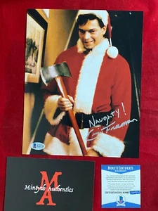 ¡FOTO FIRMADA ERIC FREEMAN 8x10! ¡SILENCIOSA NOCHE MORTAL NOCHE 2! ¡BECKETT AUTENTICIDAD HORROR! - Imagen 1 de 1