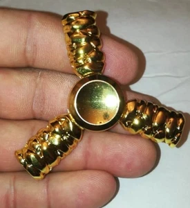 Fidget Spinner - Metal Anxiety Relief Hand Finger Toy  - Picture 1 of 4