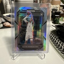 VICTOR WEMBANYAMA 2023-24 PRIZM DRAFT ROOKIE RC HYPER #2 SAN ANTONIO SPURS