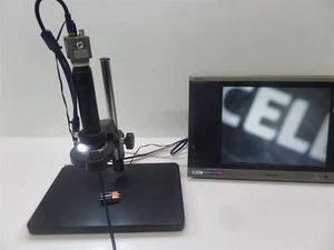 Costar SI-C400N CCD Camera 12VDC 3W w/ Zoom Lens & Stand - Picture 1 of 9