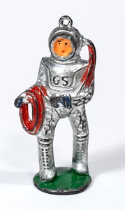 Vintage DEEP SEA DIVER Barclay Manoil WW1 Hollow Cast Toy Soldier 3.5in - Picture 1 of 5