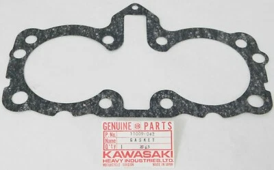 1 новая из старых запасов подлинная прокладка основания цилиндра 1976-1983 Kawasaki KZ750 KZ 750 от оригинального производителя 11009-042 - Изображение 1 из 3
