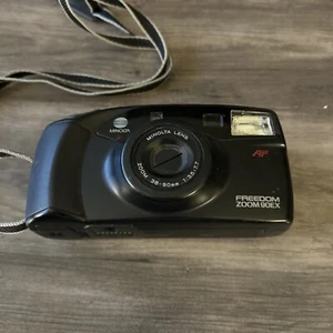 Minolta 90EX fotocamera 35 mm punta e scatta pellicola non testata - Foto 1 di 8