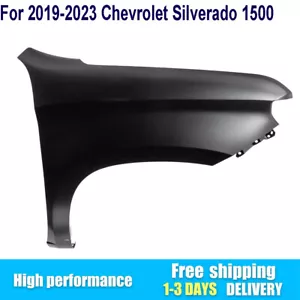 Fender For Chevrolet Silverado 1500 19-23 Front Passenger Side Primed Steel - Picture 1 of 14