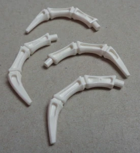 LEGO Part 15064 Bony small appendage with bar end White x4 - Picture 1 of 1
