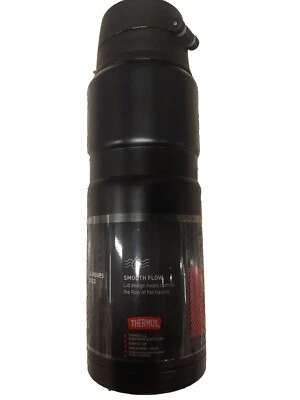 Termo 24 oz. Botella de bebida de acero inoxidable con aislamiento al vacío King de acero inoxidable Foto 1 de 3