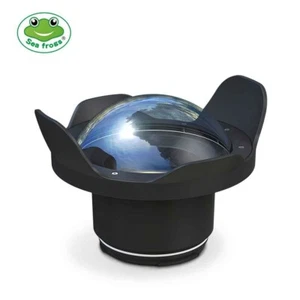Seafrogs 6" Wide Angle Dry Dome Port for Camera Housing A7R III A9 750D 80D X-T2 - Bild 1 von 5