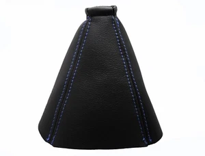 Para FORD S-MAX 2006-2014 Fuelle Palanca de Cambio Piel - Costura Azul Claro - Imagen 1 de 1