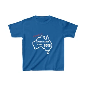 Aussie Baked in the 10's Kids Heavy Cotton™ Tee - Picture 1 of 3
