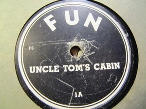 1942 Ernest TRUEX Risque HUMOR Party Record UNCLE TOM'S CABIN/ ONCE A BOY FUN 1 - Picture 1 of 2