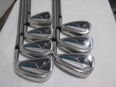 Wilson Staff Dynapwr Iron Set - 6-PW, GW, SW - Evenflow Ladies Graphite - NEW - Image 1 of 4