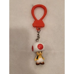 Nintendo Super Mario Backpack Buddies Toad Nintendo Keychain Hanger - Picture 1 of 4