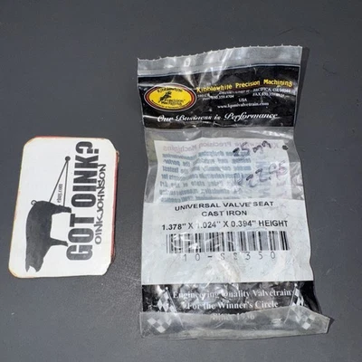 Asiento de válvula de aleación de hierro Kawasaki Kibblewhite 10-SC350 para motocicletas con válvula de acero Foto 1 de 3