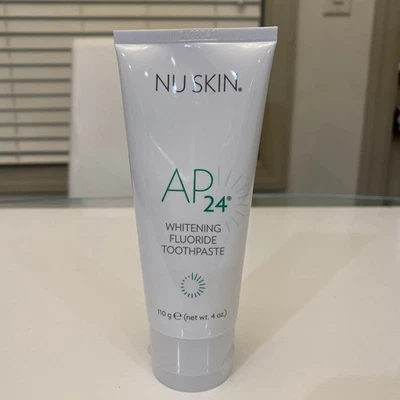 1 管 NU Skin Nuskin Ap24 美白氟化物牙膏 4 盎司,有效期为 2026 年 7 月 — 第 1/2 张图片