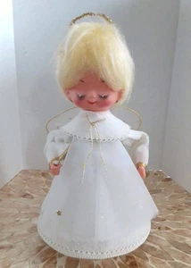 Vtg Roman Kogei Angel Christmas Musical Revolving Wind Up Japan Ships From USA  - Picture 1 of 6