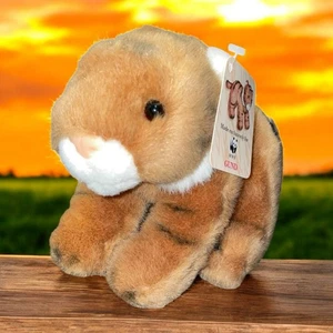 Peluche Gund Fondo Mundial para la Naturaleza Cachorro de Tigre #5051 WWF Bebé Bengala Peluche 8" - Imagen 1 de 14