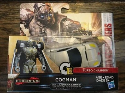 2016 Transformers COGMAN The Last Knight Cyber Fire TURBO CHANGER - Image 1 of 4