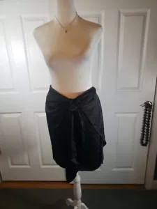 NiMin Black Knee Length Pencil Skirt Size XXL New - Picture 1 of 13