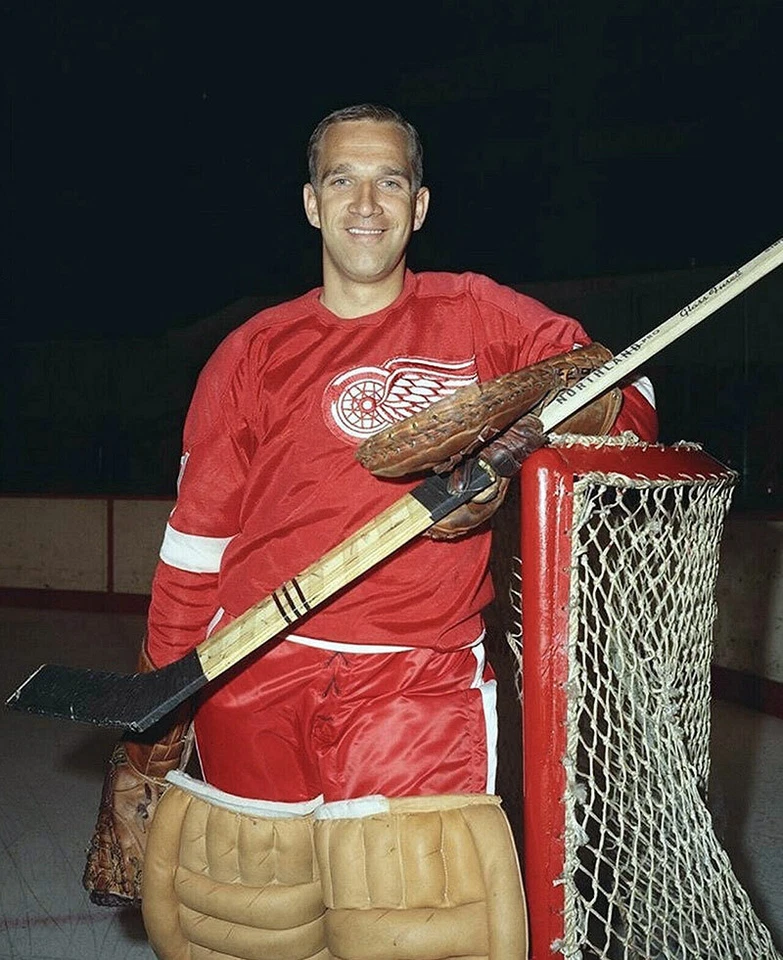 Foto de Roger Crozier Detroit Red Wings 8x10 Foto 1 de 1