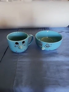 Livingware Collection Tazón Cara Taza Azul Nariz 3D Lavavajillas Microondas Apto  - Imagen 1 de 16