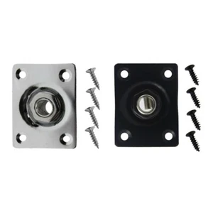 Salida de conectores de guitarra Zócalos Jack de 1/4" y placas de Jack curvas para guitarra eléctrica - Imagen 1 de 14