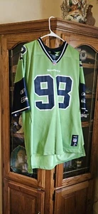 Seahawks Jersey  Reebok XL ,1st Generation Green Action  - Picture 1 of 7