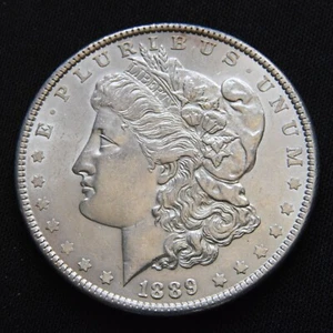1889 Morgan Silver Dollar - Picture 1 of 2
