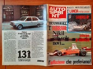 AUTOSPRINT ANNO 1976 N° 5 LANCIA STRATOS - FERRARI NIKIL - Picture 1 of 2
