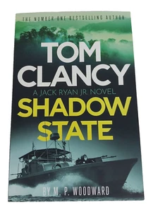 Tom Clancy Shadow State: (Jack Ryan, Jr. #12) M P Woodward Large Paperback 2024 - Picture 1 of 12