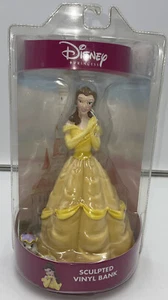 New Disney Princess Enesco Sculpted Vinyl Figure Bank Belle Beauty Beast - Picture 1 of 6