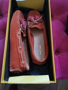 Scarpe da guida Car Shoe Company donna scamosciate beige 37,5 - nuove e mai indossate - Foto 1 di 12