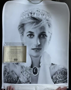 JJ Adams Princess Diana Ltd Edition 56/95 unframed - Picture 1 of 6