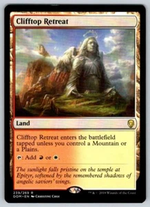 2018 Dominaria Clifftop Retreat Rare #239 - Picture 1 of 2