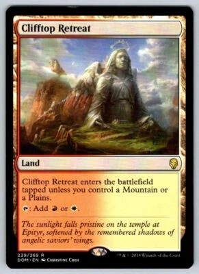 2018 Dominaria Clifftop Retreat Rare #239 - Image 1 of 2