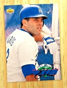 Tarjeta de Eric Karros 1993 cubierta superior #D17 como nueva Los Angeles Dodgers Cubs A's - Imagen 1 de 2