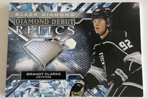 NHL Card-Brandt Clarke-Mine Relics-Black Diamond 2022-23-Kings - Bild 1 von 2