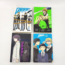 Durarara!! Drrr!! Manga Volumes 1-4 Ryohgo Narita Akiyo Satorigi