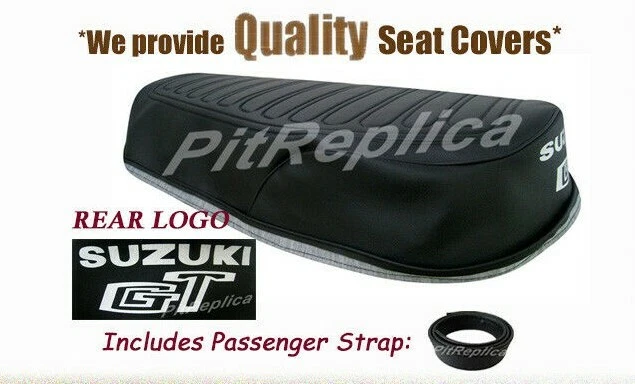 [B595] SUZUKI GT750 L/M/A/B 1974 1975 1976 1977 SEAT COVER [STTAO] - Image 1 of 4