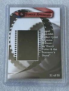 2021 Historic Auto Famous Americans Film Clips Daniel Radcliffe Rupert Grint 0n8 - Picture 1 of 3