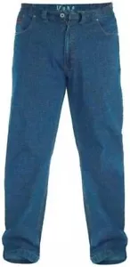 Duke Bailey and Balfour Kingsize Relax Fit Stretch Elasticated Waist Jeans 40-60 - Picture 1 of 6